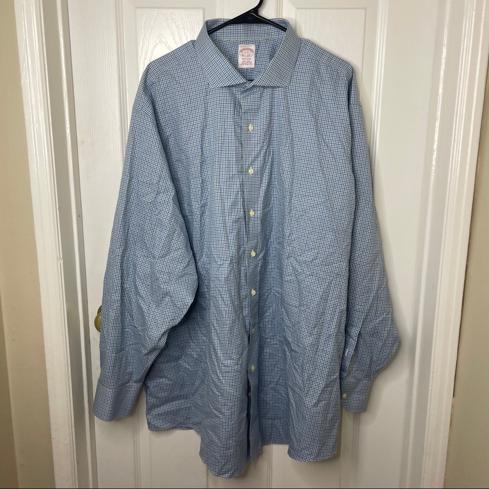 Brooks Brothers Button Up Size 19 Neck 37 Chest
